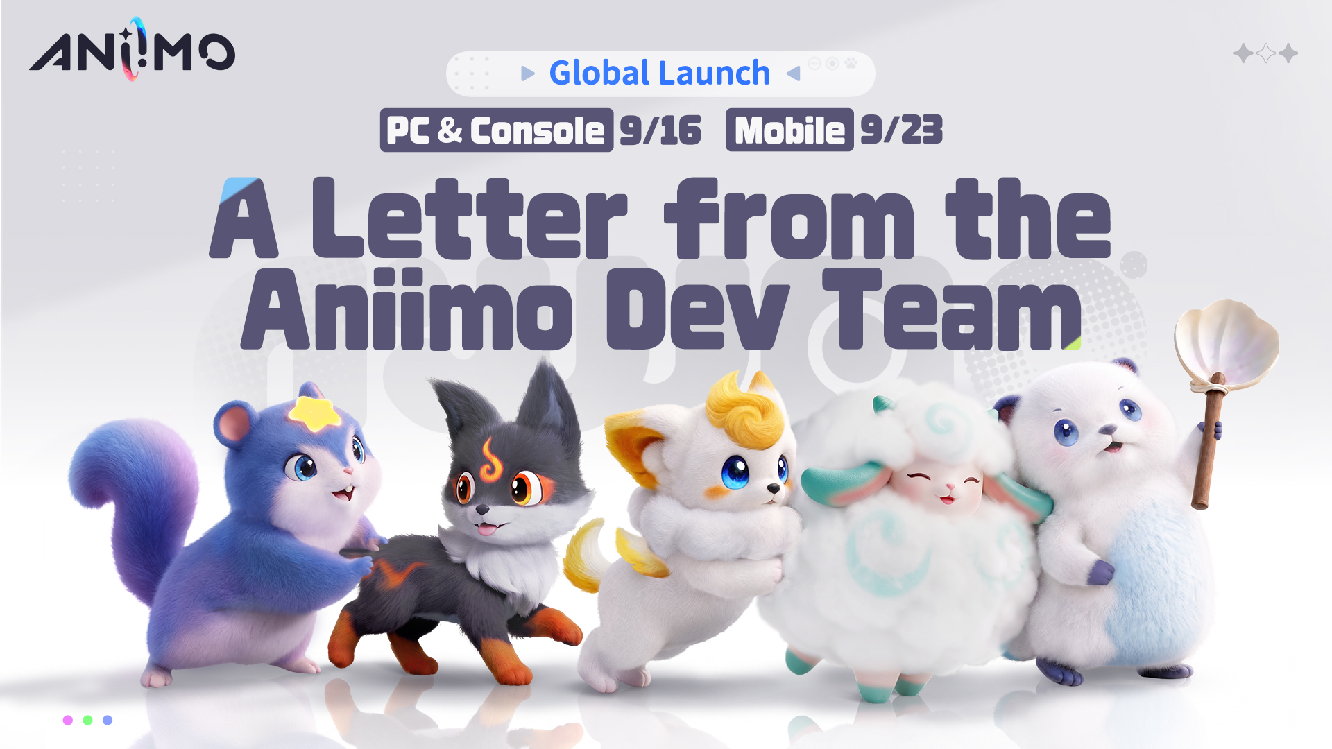Aniimo official launch artwork